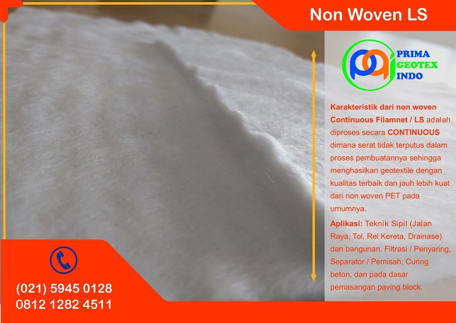 harga Geotaxtile Non Woven Continuous Filament