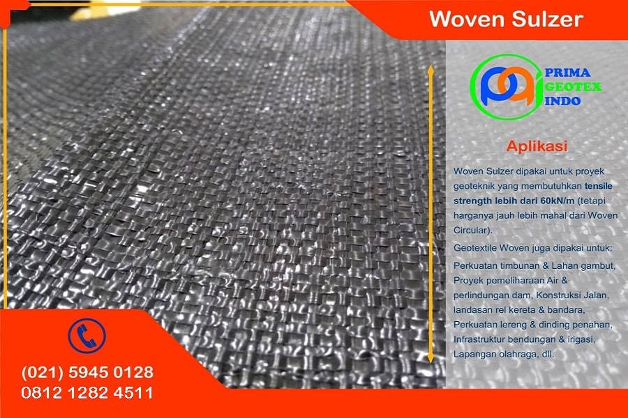 harga geotextile woven sulzer